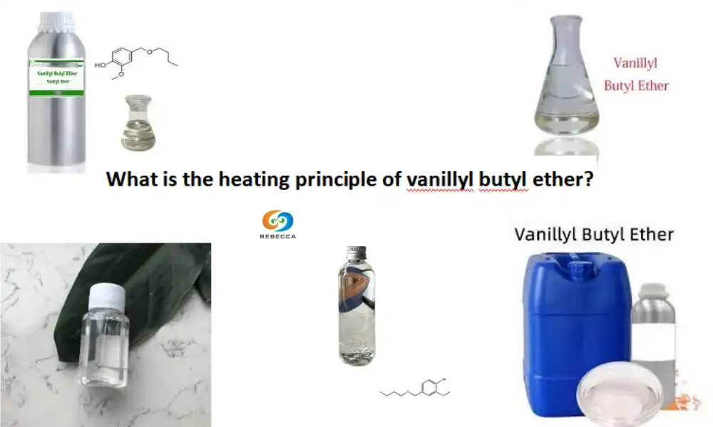 What is the heating principle of vanillyl butyl ether?